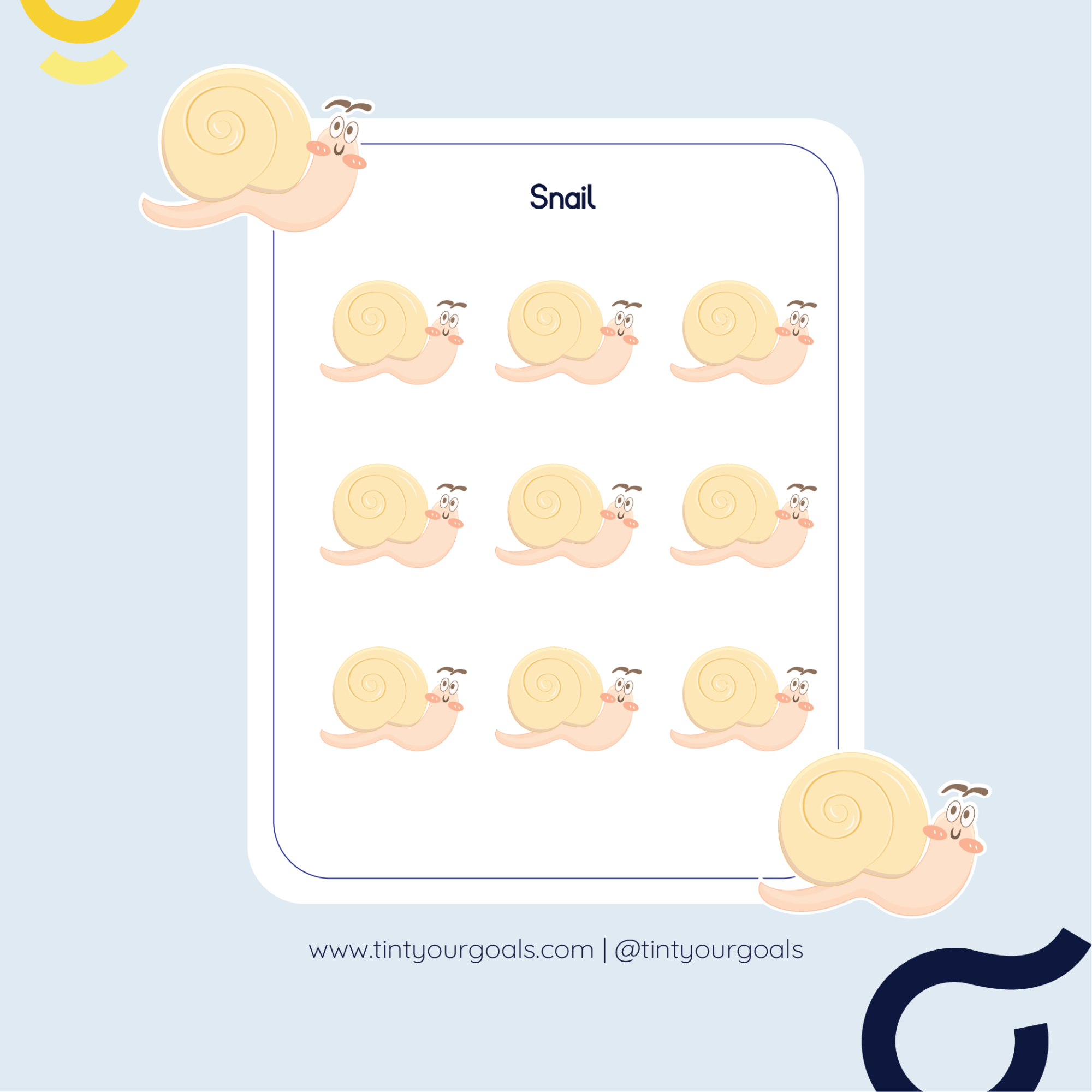 snail-printable-sticker